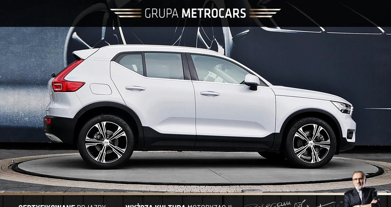 Volvo XC 40 cena 139898 przebieg: 44296, rok produkcji 2021 z Strzegom małe 497